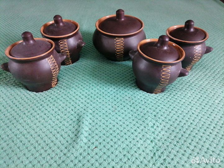 Горшок для запекания борисовская керамика