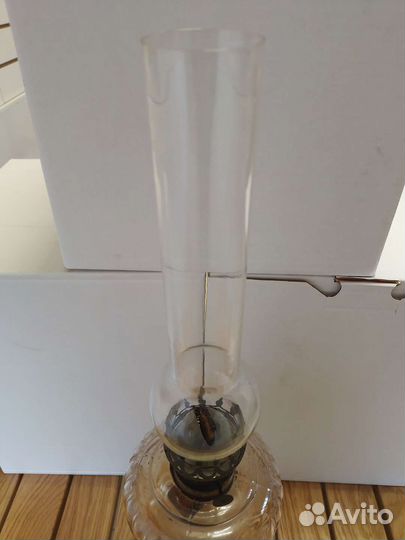 Керосиновая лампа стекло Европа