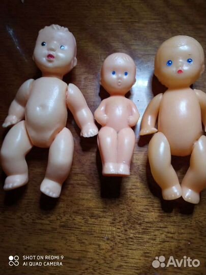 Игрушки СССР пупсики