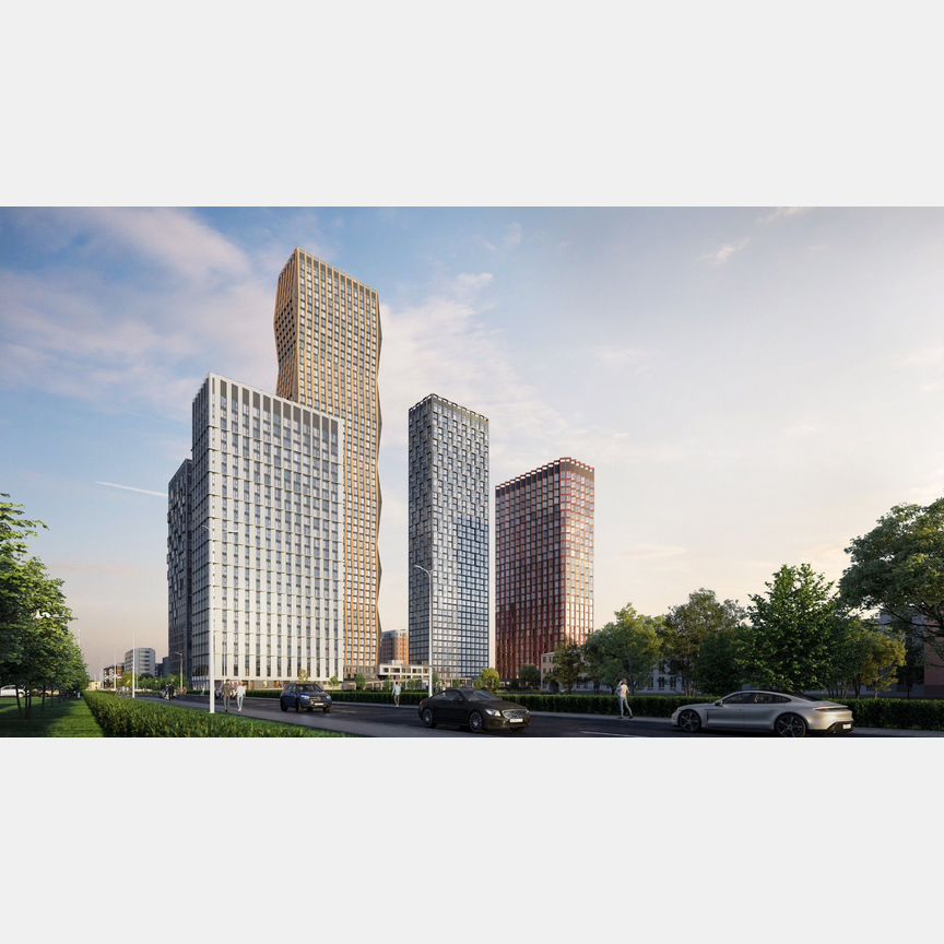 1-к. квартира, 37,4 м², 12/28 эт.