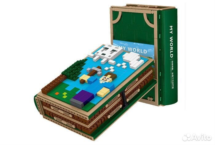 Конструктор Книга-шкатулка Майнкрафт