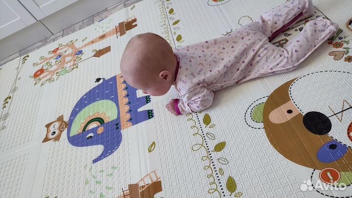 Детский коврик для ползания 180 200