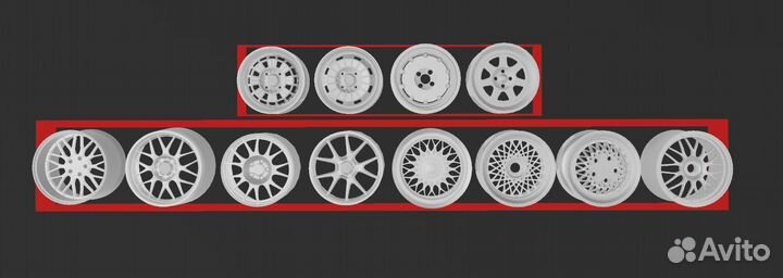 Колеса для масштабных моделей на 3D принтере