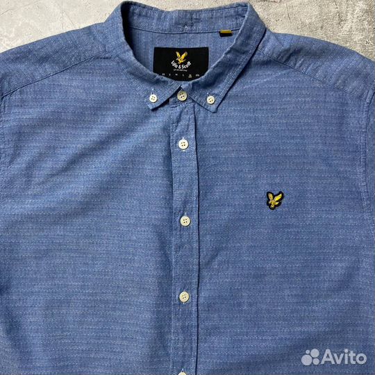 Lyle scott рубашка с коротким рукавом