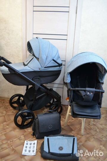 Коляска Adamex Cortina 2в1 на гарантии