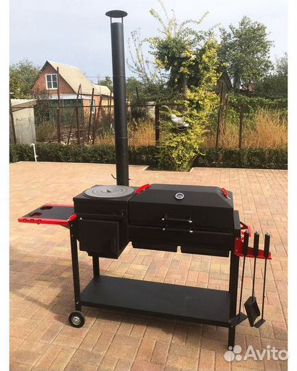 Мангал печь-гриль