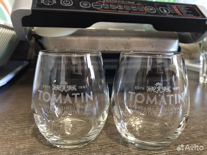 Брендовые бокалы для виски (Tumbler, Shot, Rocks)