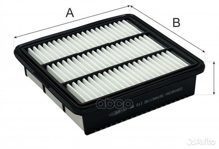 Фильтр воздушный hyundai Elantra VII (CN7)