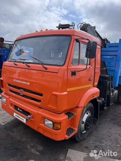 КАМАЗ 65115 с КМУ, 2015