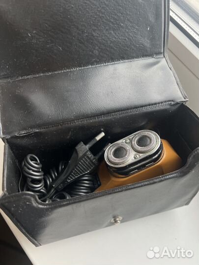 Электрическая бритва, винтажная, коллекционная