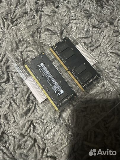Оперативная память ddr4 2*4gb