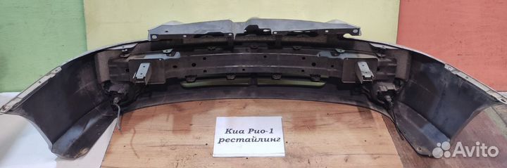 Бампер передний Kia Rio 1, рестайлинг, 2004г