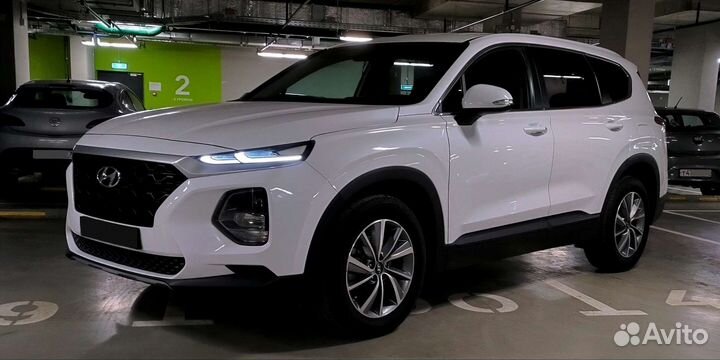 Hyundai Santa Fe 2.0 AT, 2018, 87 000 км