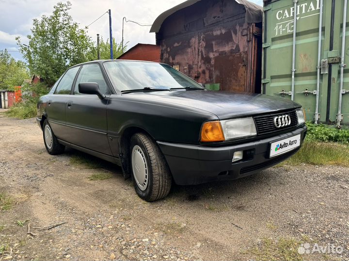 Audi 80 1.6 МТ, 1990, 250 000 км