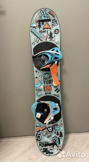 Сноуборд Burton 100 см + крепления Burton