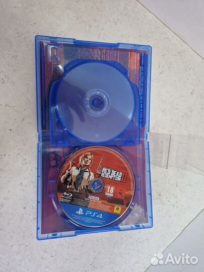 Игровые диски. Sony Playstation 4 Red Dead Redempt