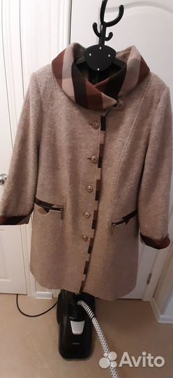 Пальто женское шерстяное