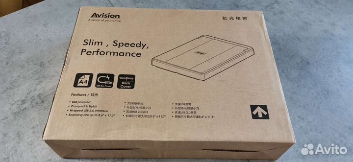 Сканер планшетный Avision FB10 BF 1606B