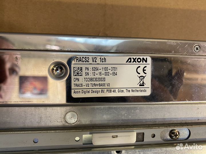 Axon tracs v2 ch1 видео логгер, видео регистратор