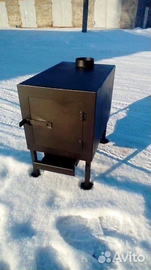 Печь камин на дровах