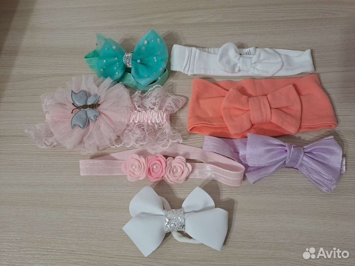 Повязки на голову для девочки