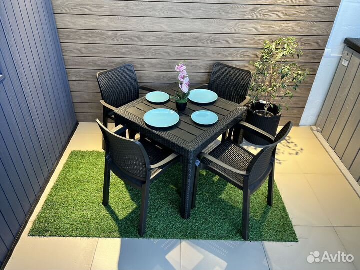 Комплект садовой мебели Саманна 4 персоны