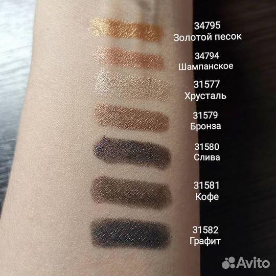 Стойкие тени-карандаш The ONE Colour Unlimited