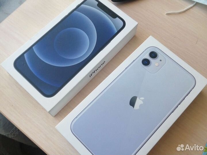 Коробки iPhone 11 и 12