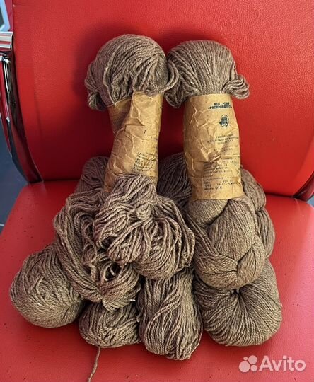 Пряжа для вязания шерсть СССР