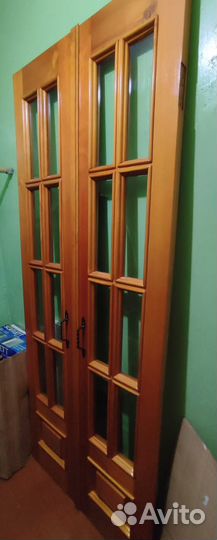 Двойная межкомнатная дверь б/у