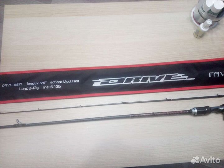 Спиннинг фаворит драйв кастинг 3-12 гр
