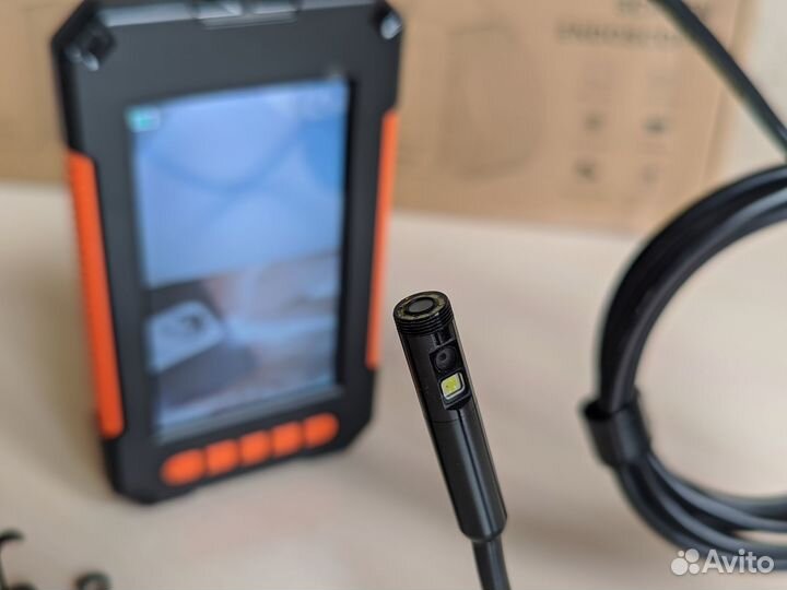 Эндоскоп 8мм с экраном 4.3
