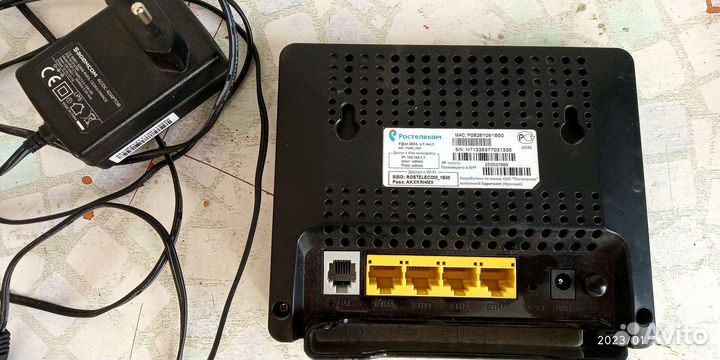 Wifi роутер модем Ростелеком