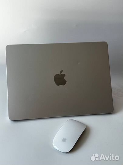 MacBook Air 13 2022 M2 АКБ 100% + Apple Mouse