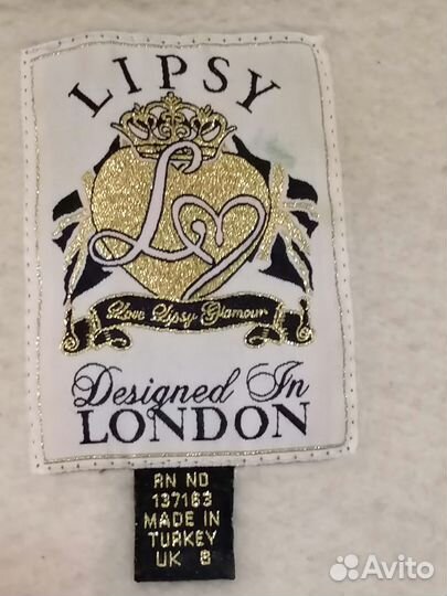 Толстовка Next Lipsy Lipsy london 42-44 UK 8