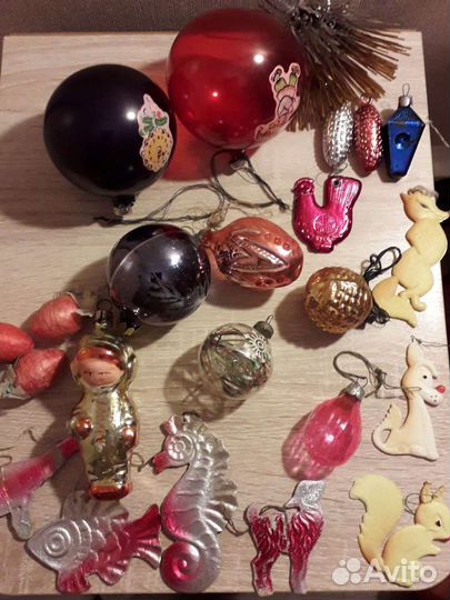 Ёлочные игрушки СССР