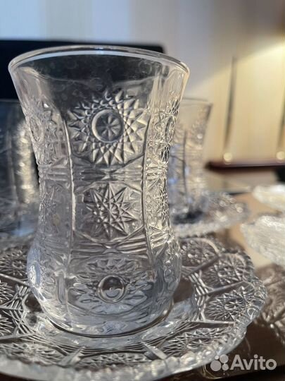 Сканы хрустальнве для чая