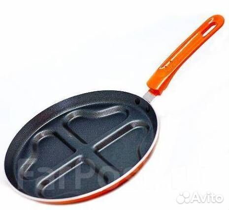 Сковорода с формами «Сердечки»