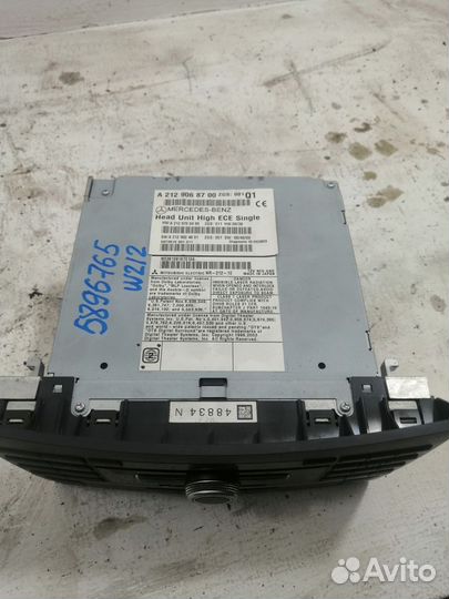 Магнитола Мерседес W212 E