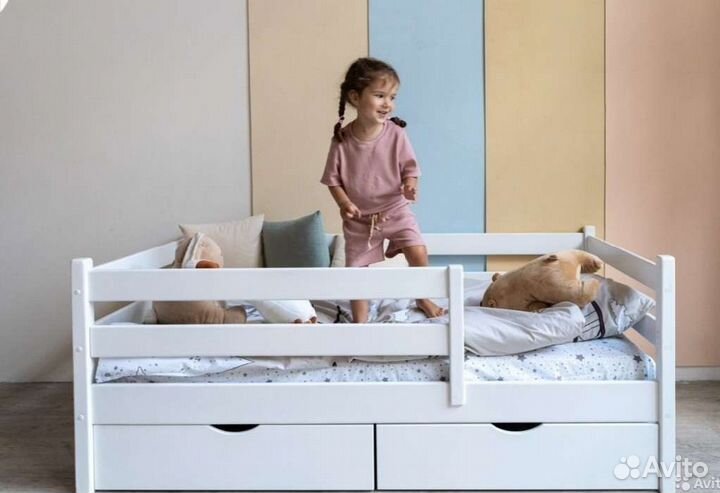 Детская кроватка софа