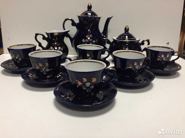 Сервиз кофейный, столовый, ссср, форфор