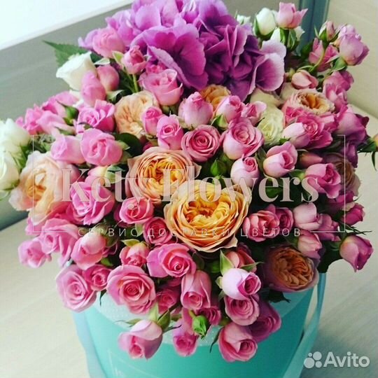 Цветы 101 роза