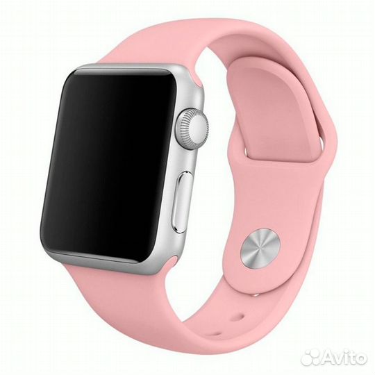 Ремешок для Apple Watch 42/44mm (светло-розовый)