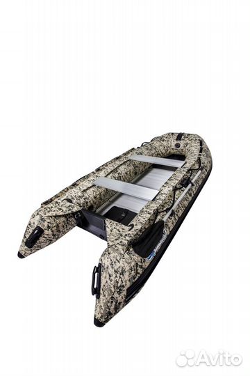 Лодка Smarine SDP MAX 380 (зеленый камуфляж)