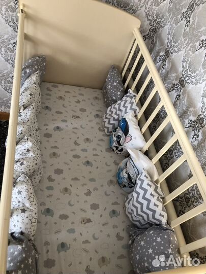 Детская кровать для новорожденных бу