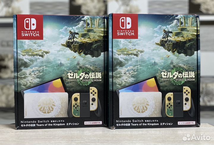 Nintendo Switch Oled Zelda ToTK LE 64Gb (Новый)