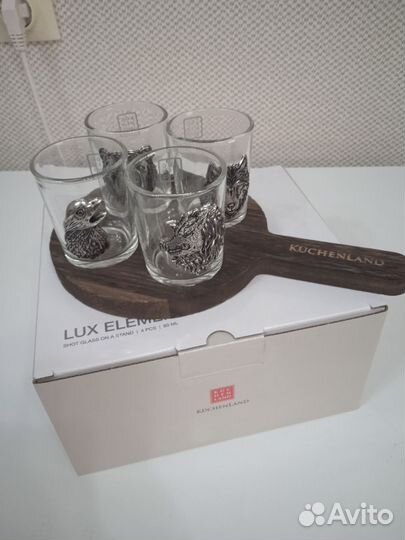 Рюмки Kuсheland подарочные на доске