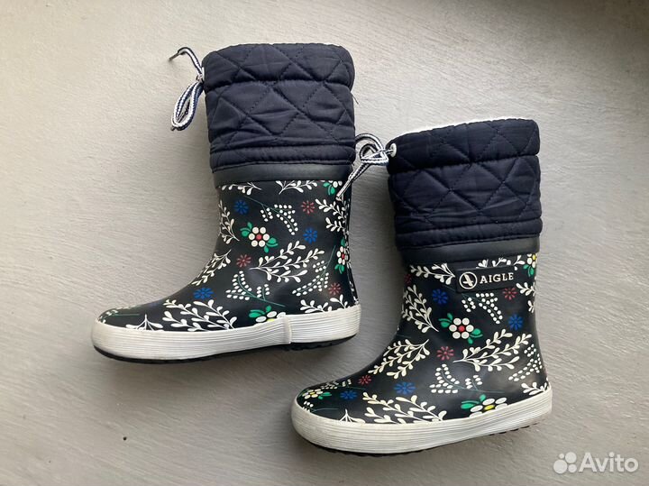 Сапоги aigle утепленные 25