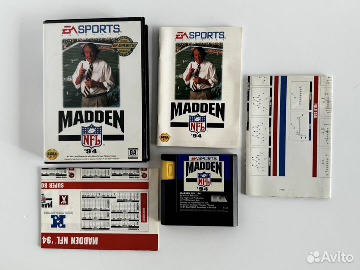 Игры John Madden 1992-1998 Sega Genesis