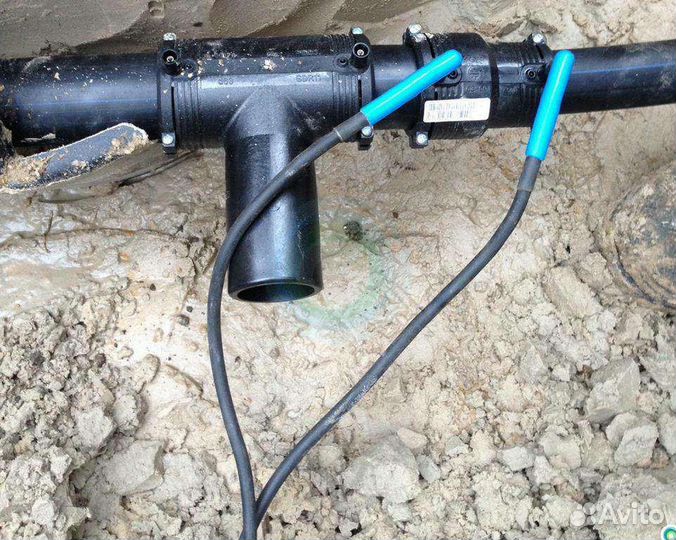 Стыковая и муфтовая сварка пнд труб.монтаж пэ труб